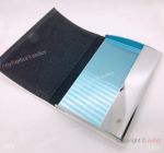 New Replica Montblanc White Leather Card Folder